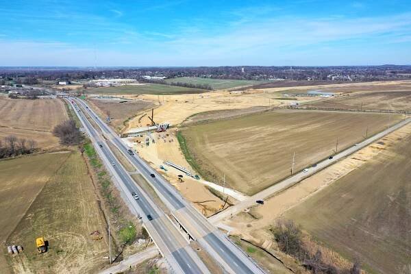 Construction - I-69 Ohio River Crossing