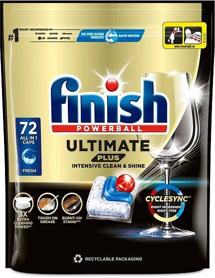 FINISH Ultimate Plus All in 1, 72 ks
