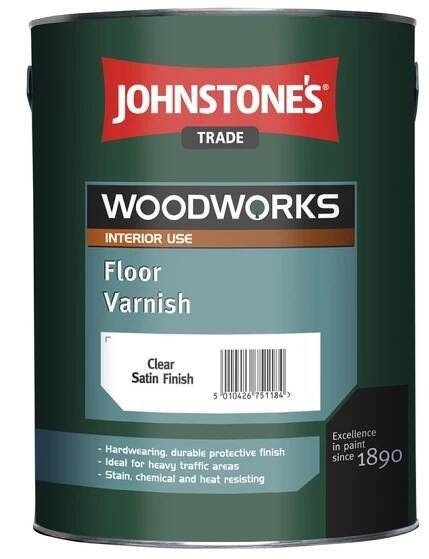 JOHNSTONE'S Floor Varnish Satin podlahový lak