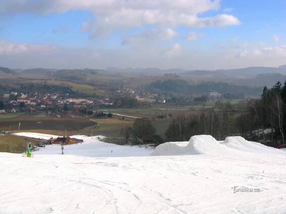 Olešnice - sjezdovka