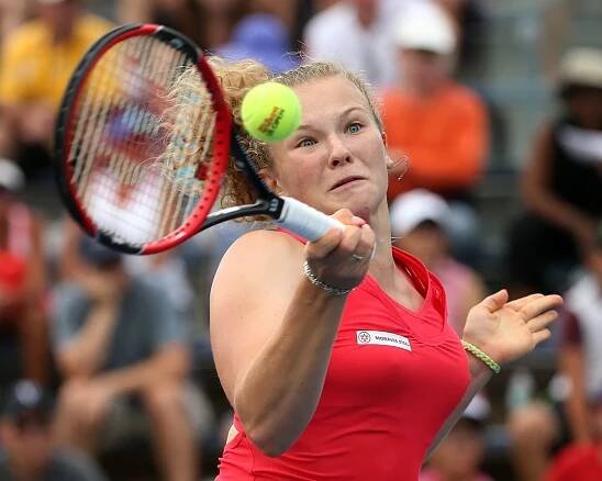 Živě: Siniaková vs. Bouchardová 6:3, 3:6, 6:2. Mladá Češka v prvním kole US Open uspěla