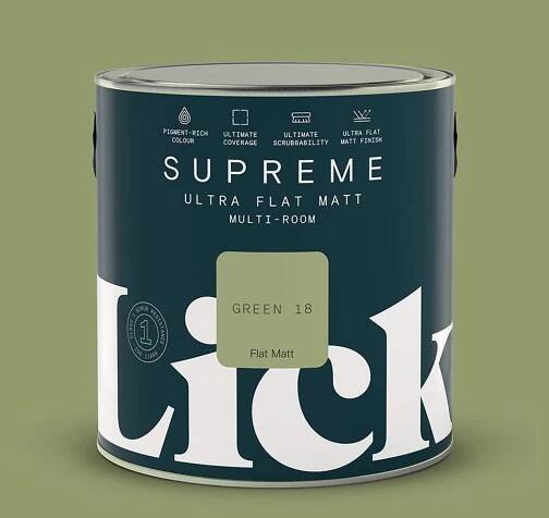 Green 18 Supreme Ultra Flat Matt tin