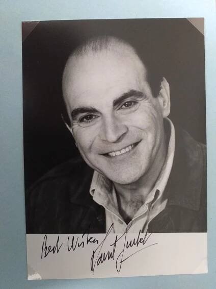Sir David Courtney Suchet  - seriál Poirot - Ostatní sběratelské předměty