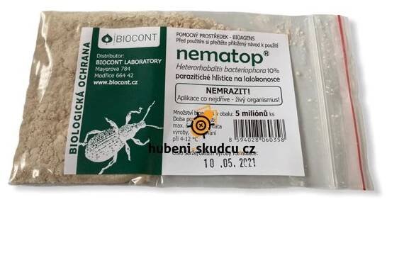 Nematop - hubení lalokonosců - 5 milionů hlístic