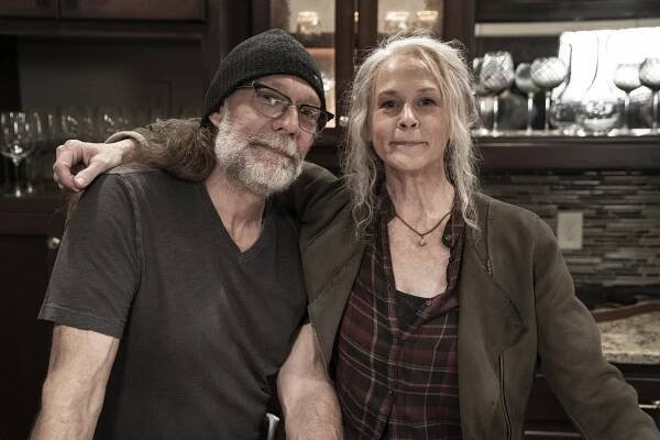 Greg Nicotero, Melissa McBride - Živí mrtví - Odpočívej v pokoji - Z natáčení