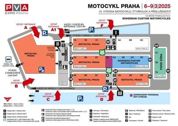 PLÁNEK MOTOCYKL PRAHA 2025 Motocykl Praha