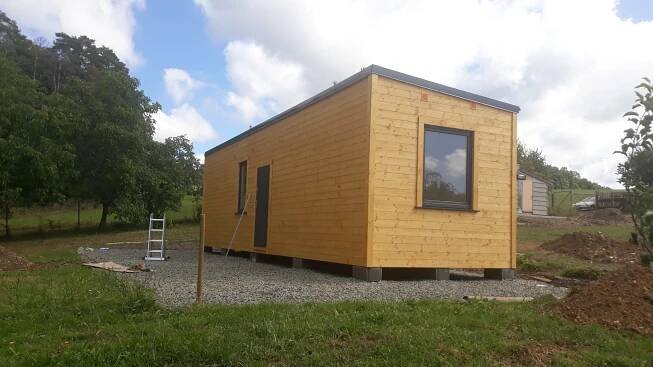 Modulové dum 12×3.3×3 m 40 m2 (ver. Standard) obec Velky Ujezd — M-House