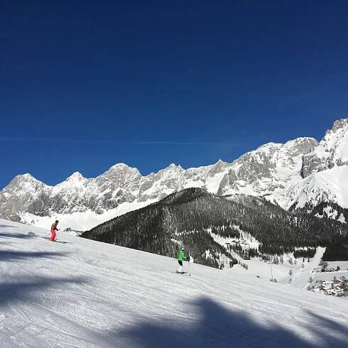 Skivergnügen in Ramsau