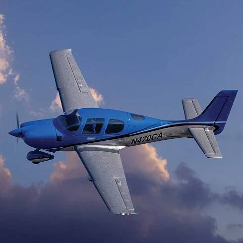 E-flite 732mm UMX Cirrus SR22T BNF Basic RC Warbirds Airplane w/ AS3X & SAFE-EFLU15950