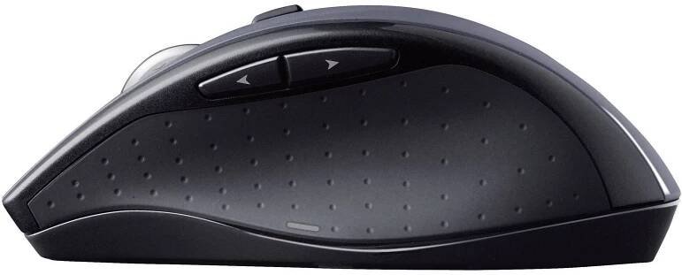 Logitech M705 Marathon laserová ergonomická myš, bezdrátový, 7 tlačítko, 1000 dpi, černá, stříbrná : Půhy.cz