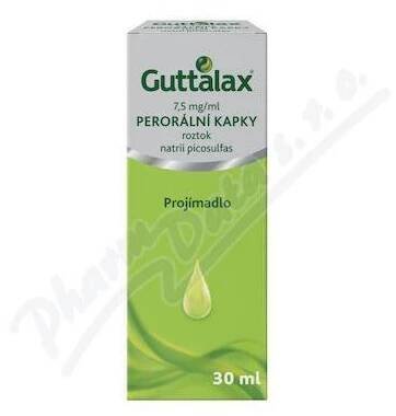 Guttalax kapky 7,5mg 30ml