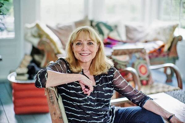 American Actress Karen Allen during New York Times Interview. Wallpaper