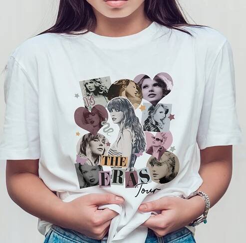 HRNEK TRIČKO TAYLOR SWIFT dárek KONCERT SET the Eras Tour VELIKOSTI Značka žádná značka