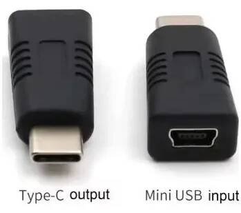 Redukce Mini-USB na USB-C adaptér