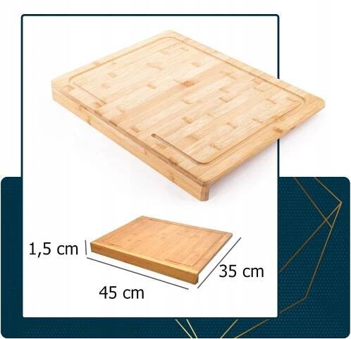 Krájecí prkénko VÁL Bambusové 2V1 45x35 SILNÉ MASIVNÍ Eco Eko Kód výrobce 784200100