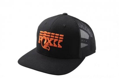 Fox Stacked Flat Brim Trucker Hat