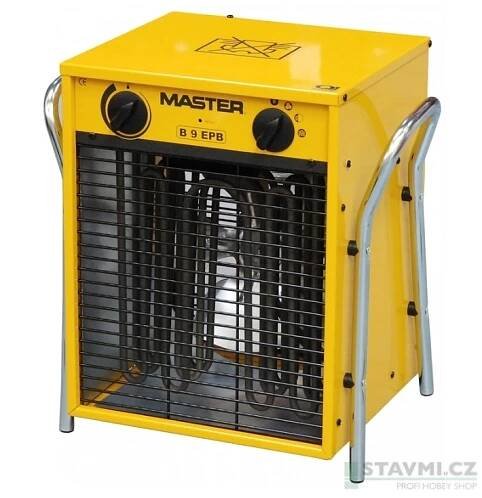 Master topidlo elektrické B9 EPB s ventilátorem