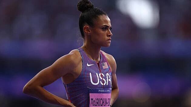 Sydney McLaughlinová-Levroneová se soustředí na olympijský závod.