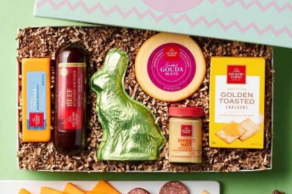 Hickory Farms Happy Easter Gift Box