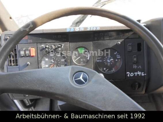 Sklápěcí vůz MERCEDES-BENZ MB 1717 AK Kipper Allrad mit Kran Atlas 100.1