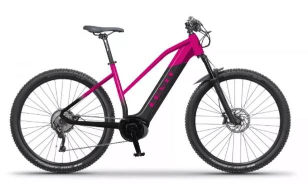 Levit Corax Bosch Perf. 500 Magenta Black Pearl 2022 dámské horské elektrokolo