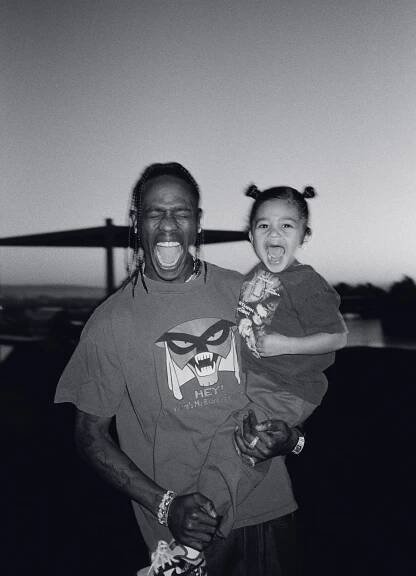 Travis Scott Responsibility Working Fatherhood Stormi Inspiration Spike Jonze i-D The Utopia in Dystopia Issue