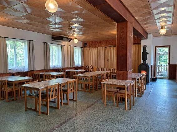 Společenská místnost - pronájem chaty Jiřetín pod Jedlovou - Lesné - foto 7