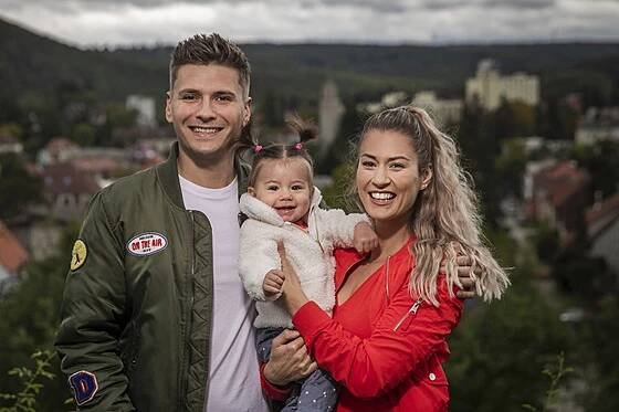 Ondřej Urban, Petra Urbanová a jejich dcera Viktorie