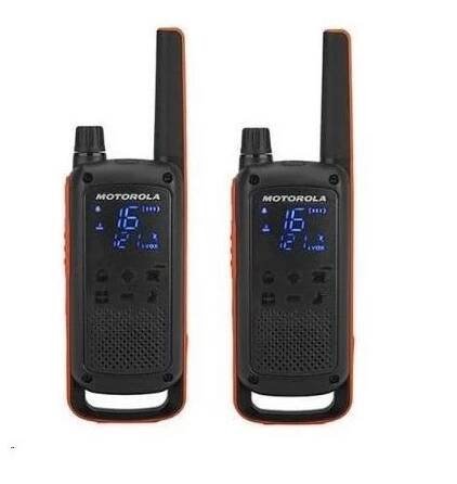 Vysílačky Motorola TLKR T82 (B8P00811EDRMAW) černé/oranžové