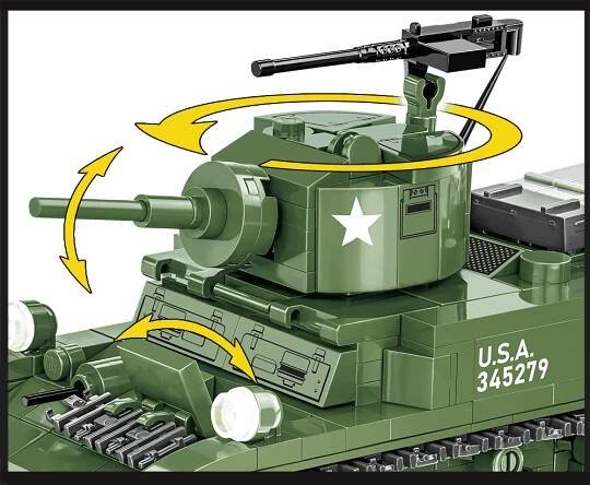 COBI Company of Heroes 3 3048 M3A1 Stuart