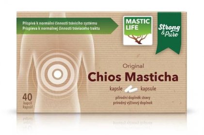 Masticlife Strong & Pure Chios Masticha 40 kapslí