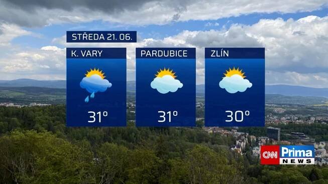 Podívejte se, jaké počasí bude u vás.