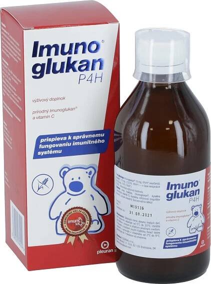 Pleuran Imunoglukan P4H sirup, 120 ml