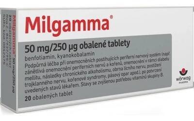 MILGAMMA POR 50MG/250MCG TBL OBD 20