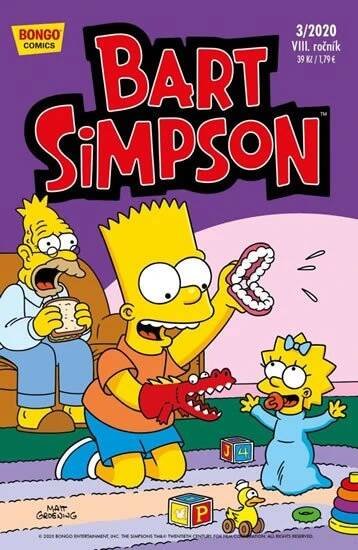 Bart Simpson 3/2020 - Crew (2020, sešitová) od 24 Kč