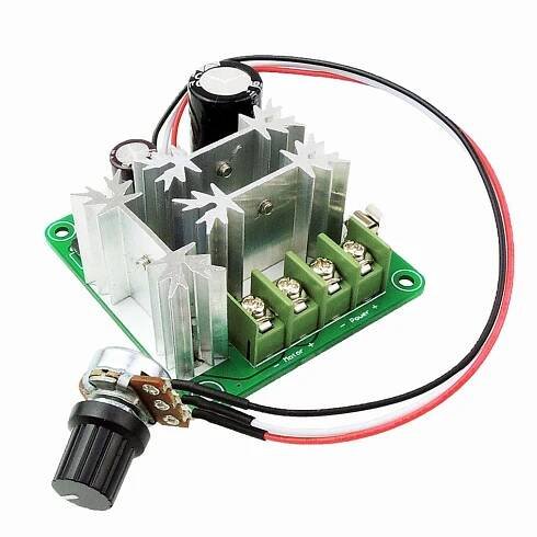 Regulátor otáček motoru DC 6-90V 15A 13KHz PWM řízení Čerpadla, motory