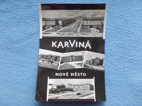 Karviná VI. Nové město ulice Rozvoje Dům kultury  - Pohlednice místopis