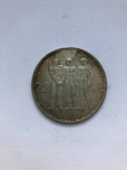 Mince 20 Kč 1933