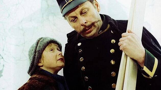 Viktor Král a Jiří Prýmek ve filmu Krakonoš a lyžníci (1980)