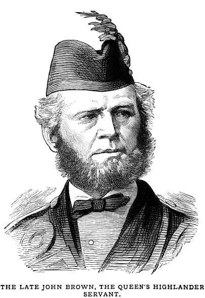 John Brown, Queen Victoria’s favourite servant (a ‘ghillie’ or ‘gillie’), who has even been rumoured to have been her lover or husband. From “The Queen’s Resolve (‘I Will Be Good’) With Royal Anecdotes and Incidents - A Jubilee Memorial” by the Rev. Charles Bullock B.D. Published in London by ‘Home Words’ in 1887, the year of Queen Victoria’s Golden Jubilee. She reigned from 20 June 1837 – 22 January 190