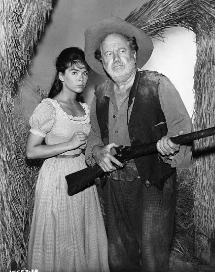 Yvonne Craig, Edgar Buchanan - Laramie - Promo
