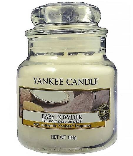 YANKEE CANDLE Classic Baby Powder 104 g - srovnání cen | Leano.cz