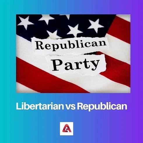 Libertarián vs republikán: Rozdíl a srovnání