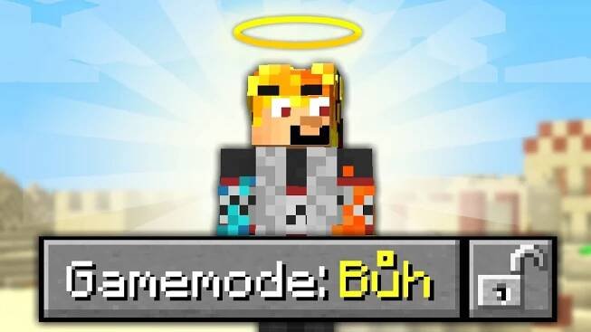 Hraju Minecraft jako BŮH...