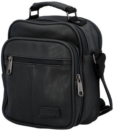 Pánská crossbody brašna černá - Enrico Benetti Douqen černá