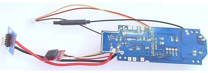 Náhradní díl - Základní deska + GPS modul pro RC DRON WOLF
