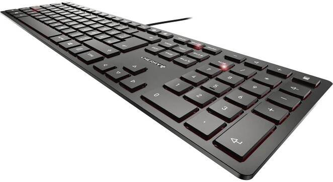 CHERRY KC6000 Slim USB klávesnice německá, QWERTZ černá