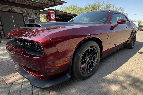 No Reserve: 13-Mile 2023 Dodge Challenger SRT Demon 170
