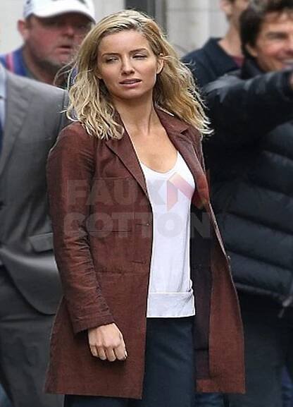 THE MUMMY JENNY HALSEY ( ANNABELLE WALLIS ) COTTON JACKET