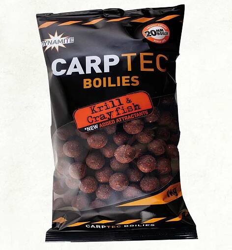 Boilie DYNAMITE BAITS Krill & Crayfish CarpTec
